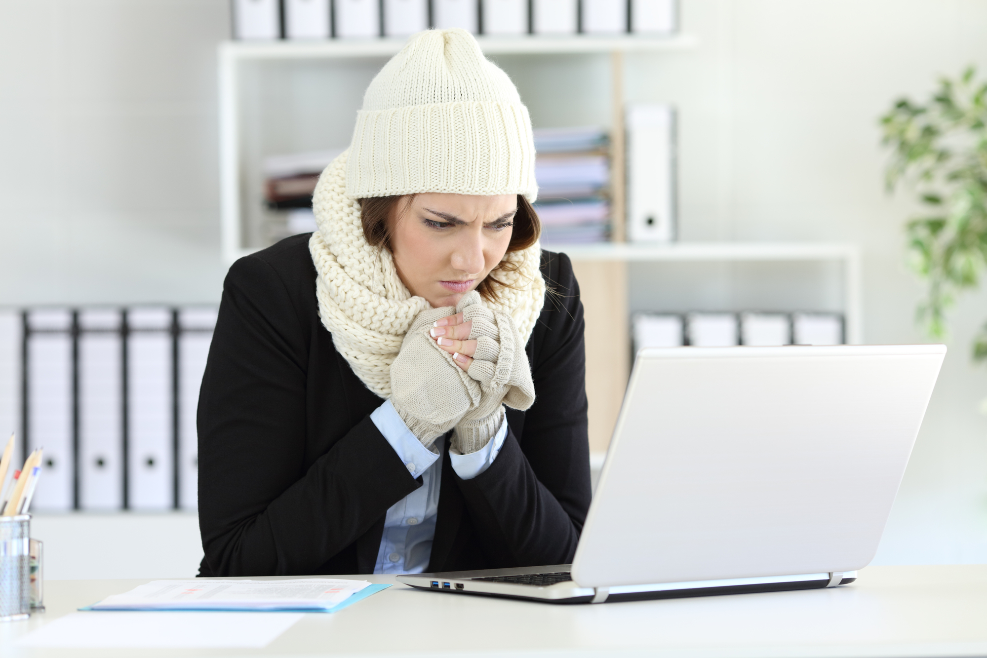 Could Your Freezing Cold Office Be Affecting  Employee Productivity?